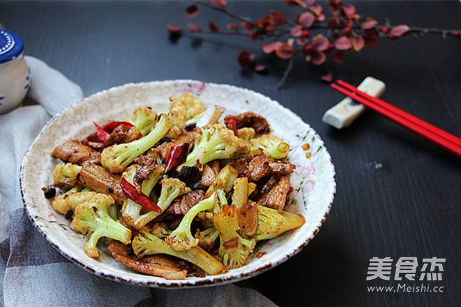 干煸菜花的做法