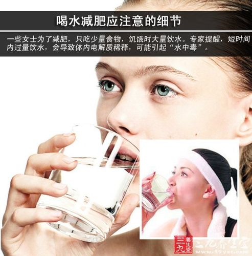 减肥 运动后 喝水