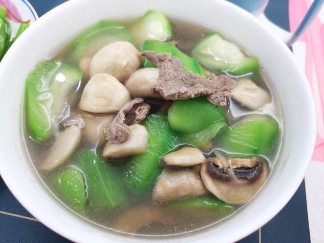 口蘑汤的做法