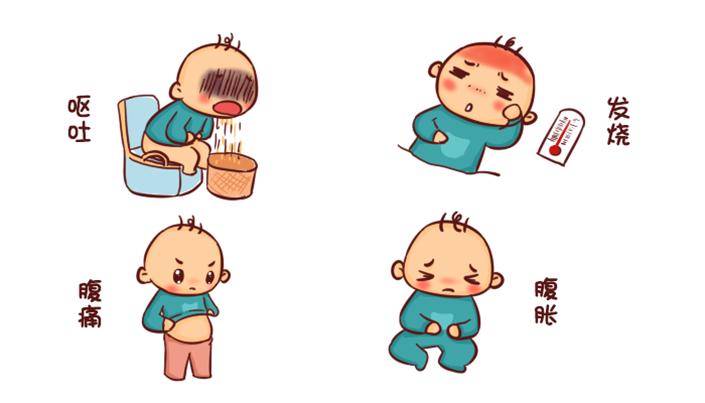 孩子肚子疼发烧怎么回事