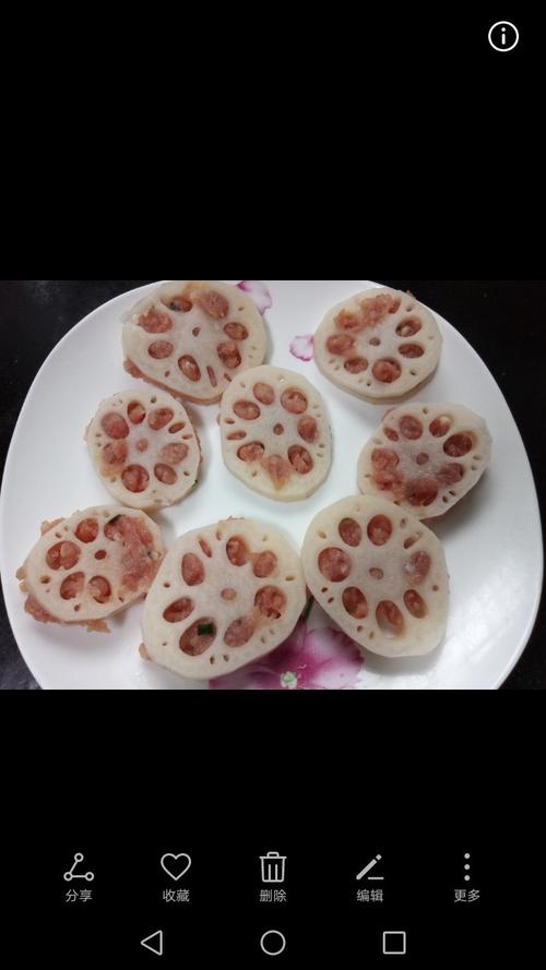 藕塞肉的做法