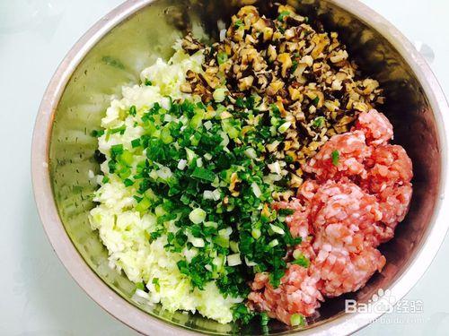 白菜素饺子馅做法大全