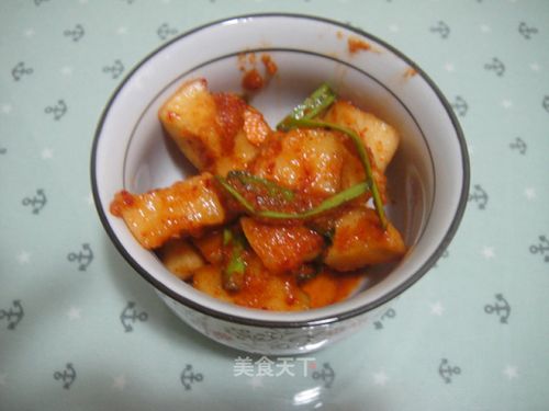 韩国泡萝卜的做法