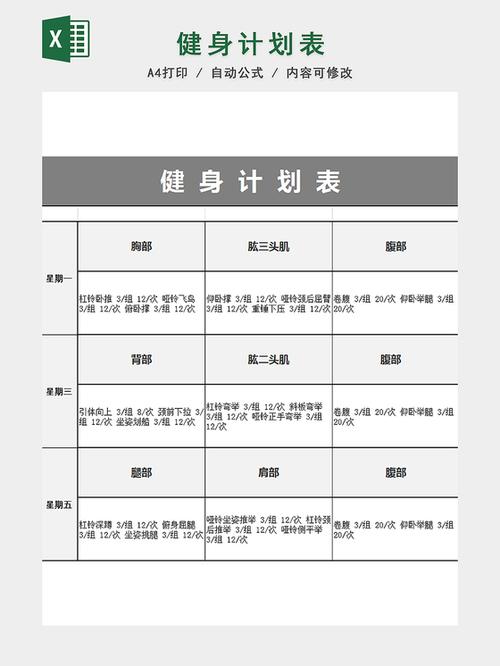 运动快速减肥计划