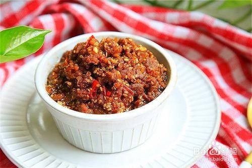 豆豉牛肉酱的做法