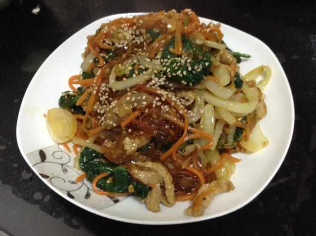 韩国杂菜的做法