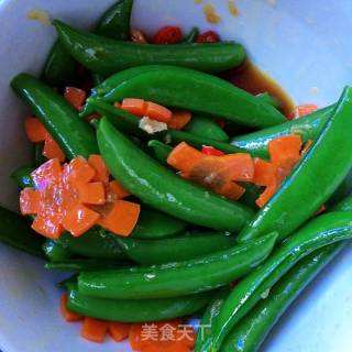 甜豆米的做法