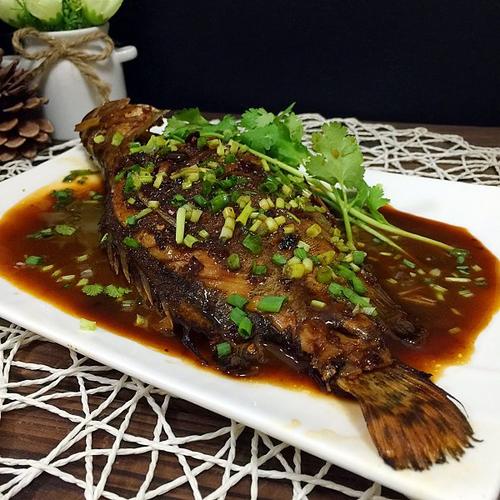 红烧鳌花鱼的做法