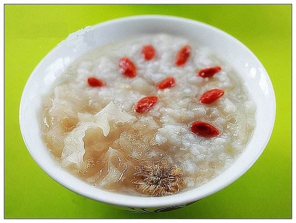 菊花粥的做法