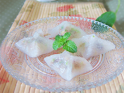 水晶饺的做法