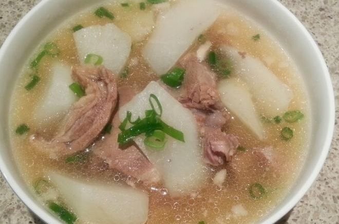 羊肉萝卜汤的做法