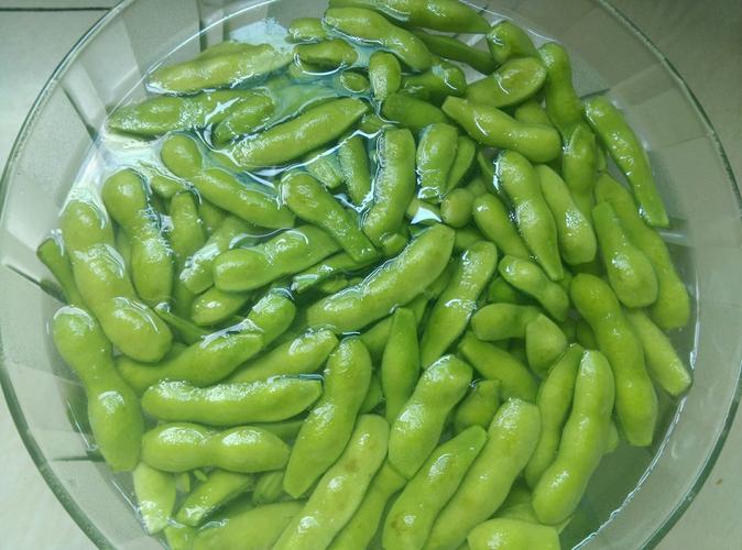 盐水毛豆的做法