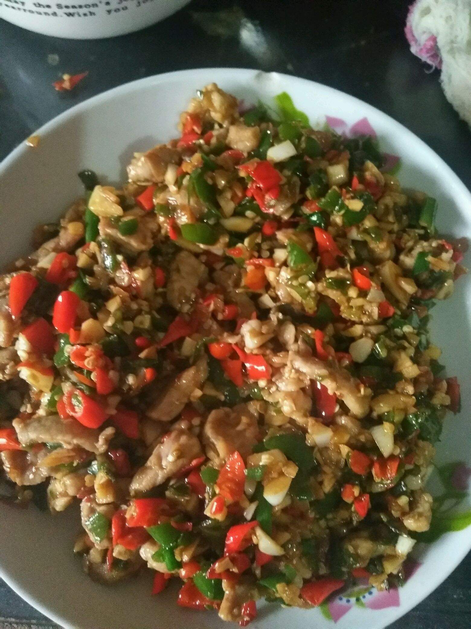 辣椒肉的做法