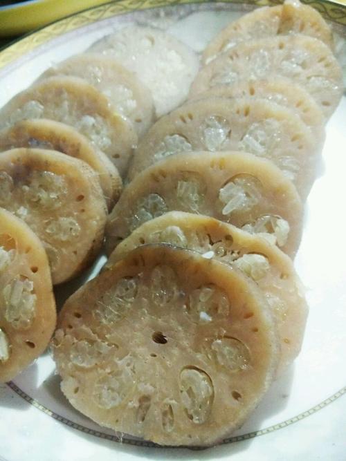 江米灌藕的做法