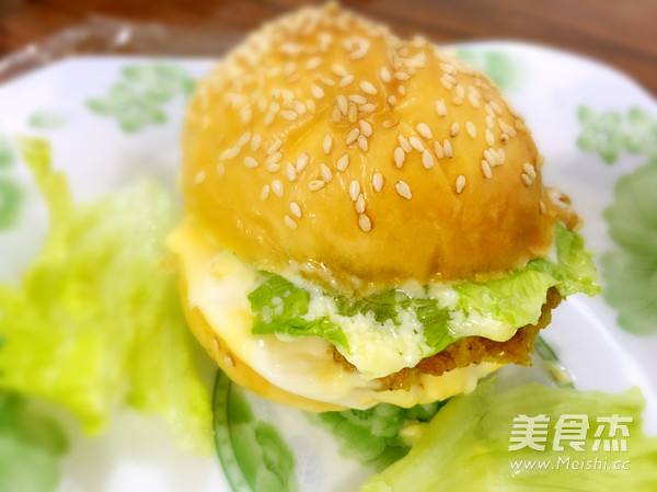 鸡肉汉堡做法