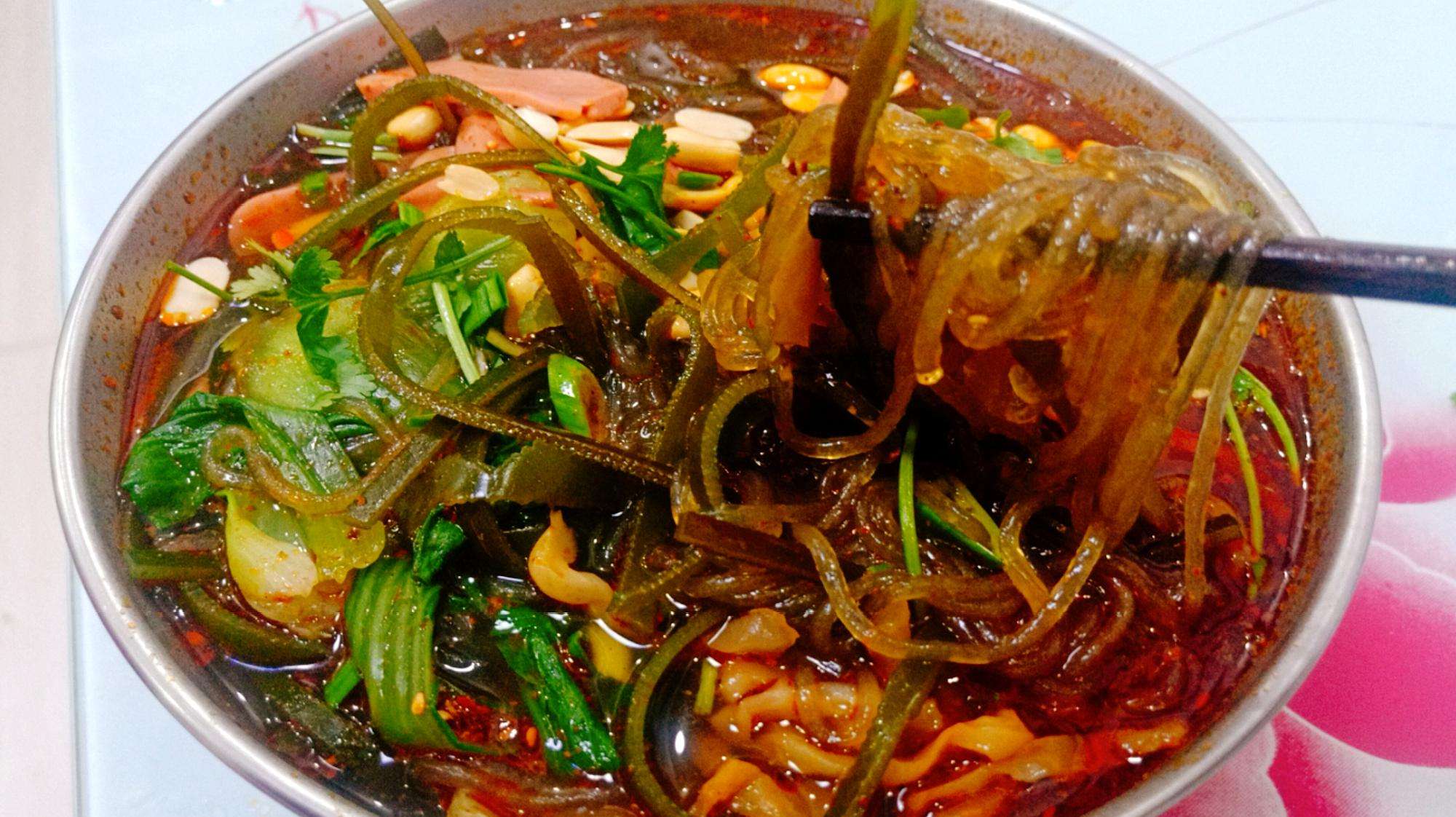 酸辣粉做法