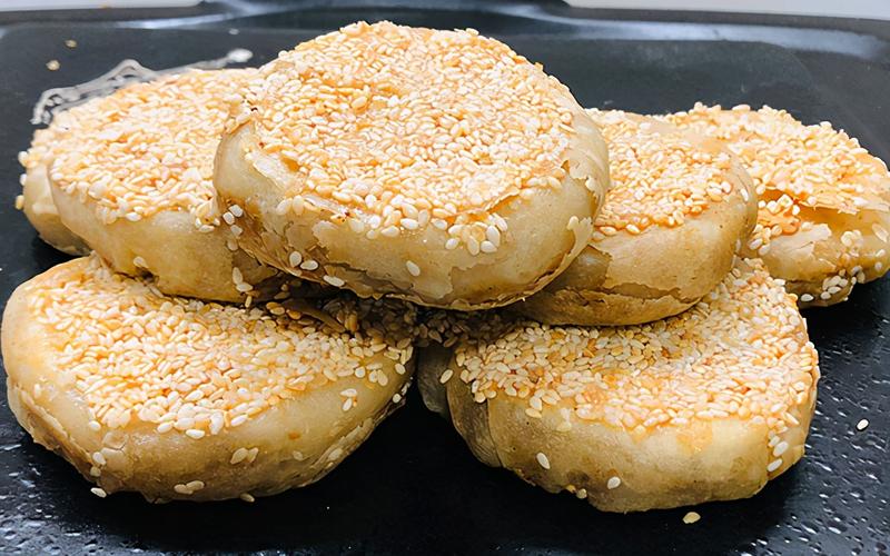 麻酱烧饼的做法