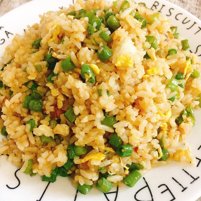 菜炒饭的做法