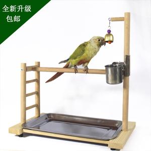 蜡嘴鸟训练站架