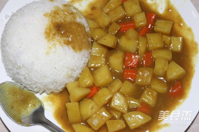 土豆咖喱饭的做法