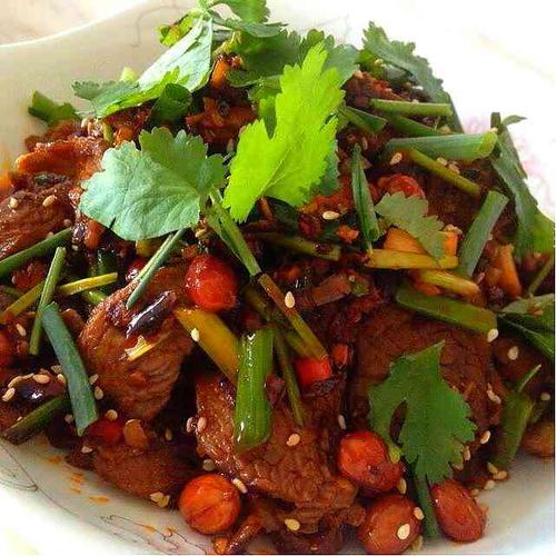 生拌牛肉做法