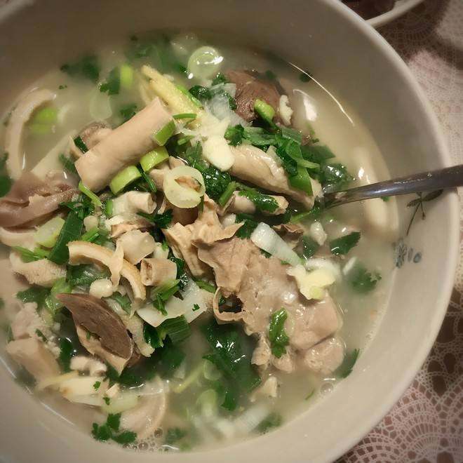 牛羊杂汤做法
