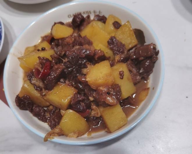 土豆牛肉的做法
