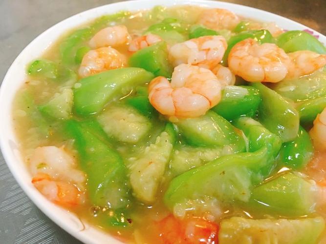 丝瓜炒虾仁的做法