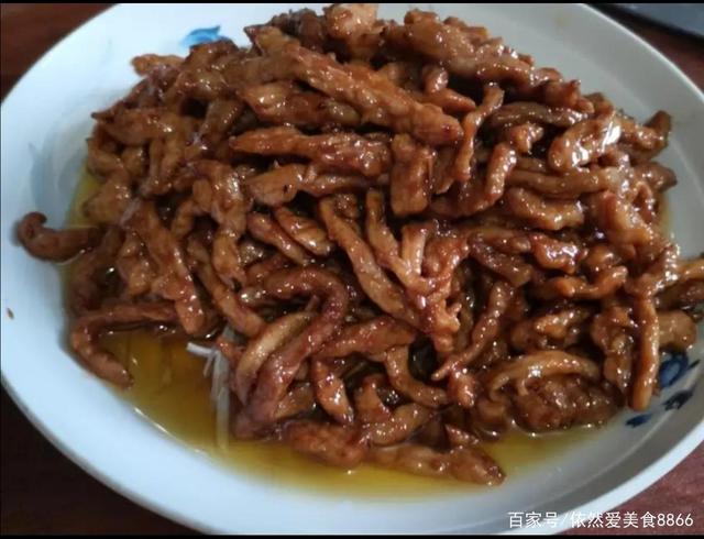 酱肉丝的做法
