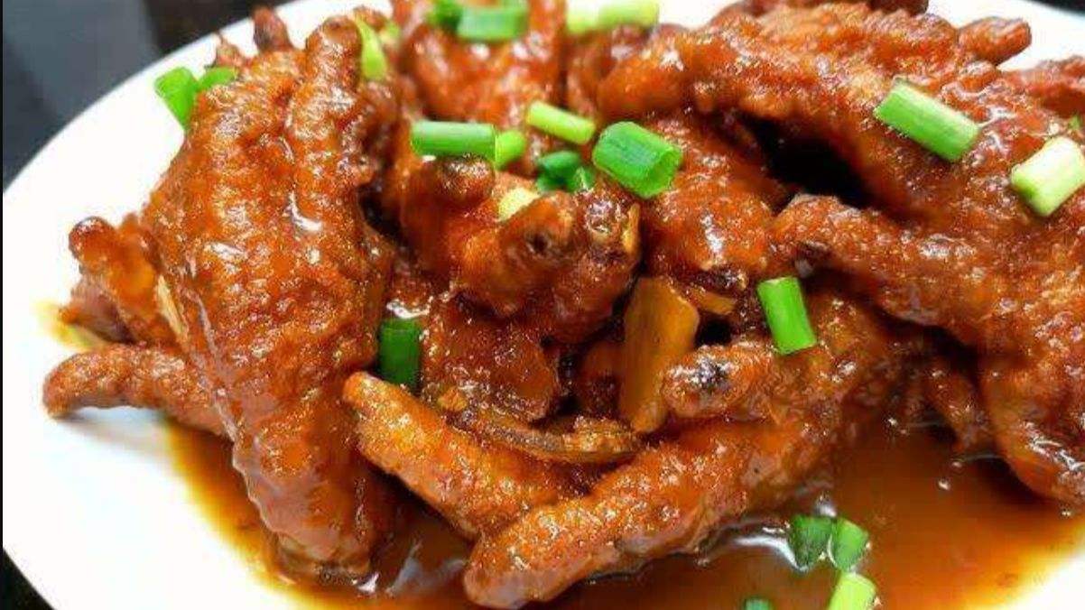 虎皮鸡爪的做法