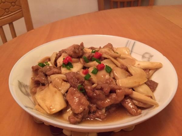 清炒鸡腿菇的做法