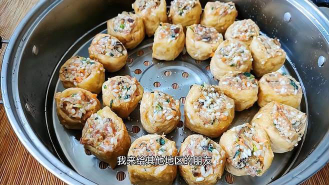 糯米酿豆腐的做法