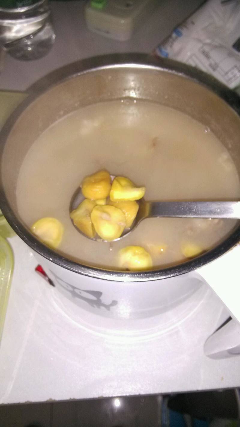 板栗汤的做法