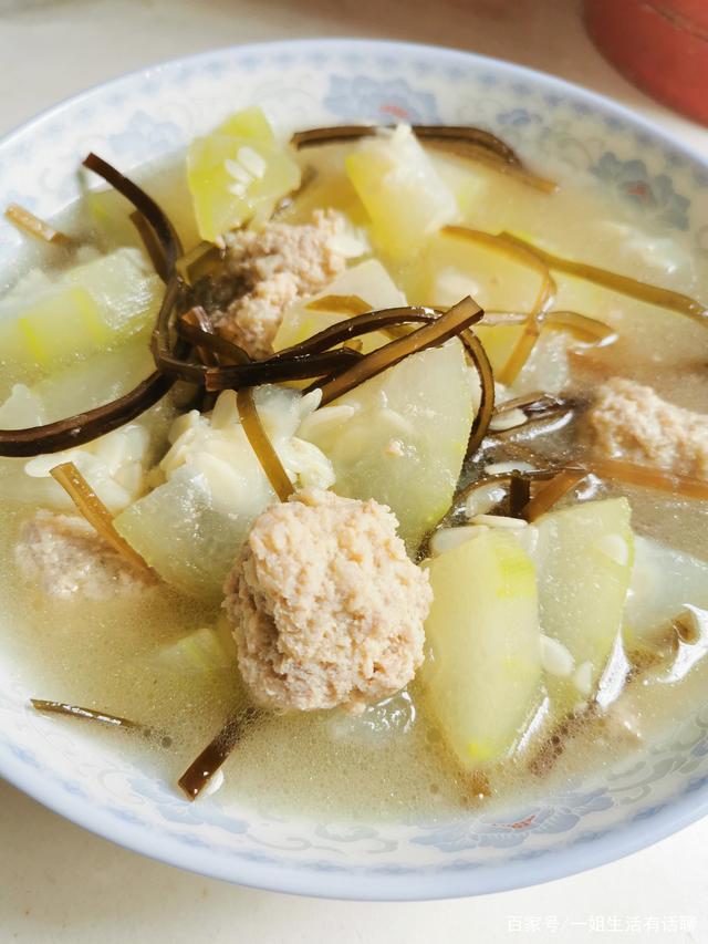 冬瓜丸子汤的做法