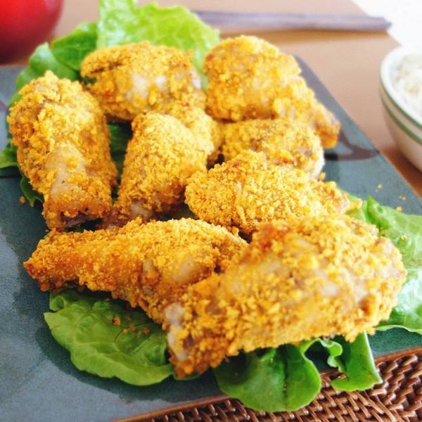 香辣炸鸡翅的做法