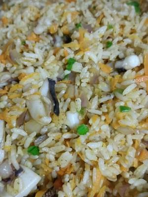 乌贼饭做法