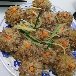 糯米肉球的做法