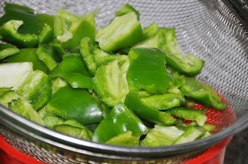 青圆椒的做法