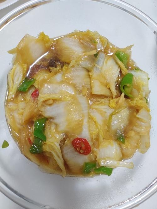 白菜凉菜的做法
