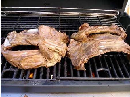 烧烤鹿肉串的做法