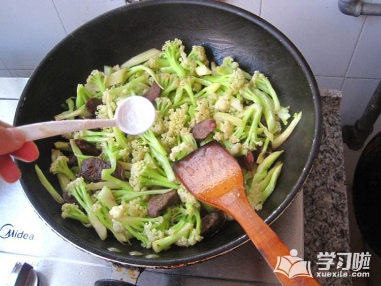 炒菜花家常做法