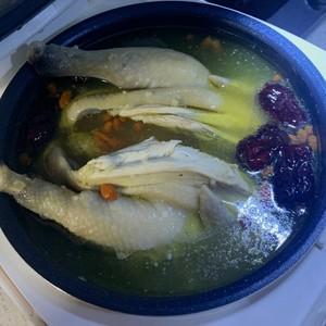 参芪母鸡汤做法