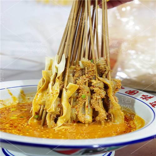 豆皮涮牛肚配方做法