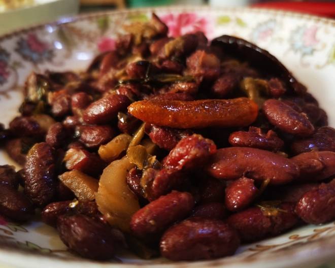 红芸豆的做法
