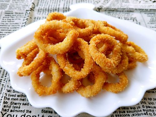 油炸鱿鱼圈的做法