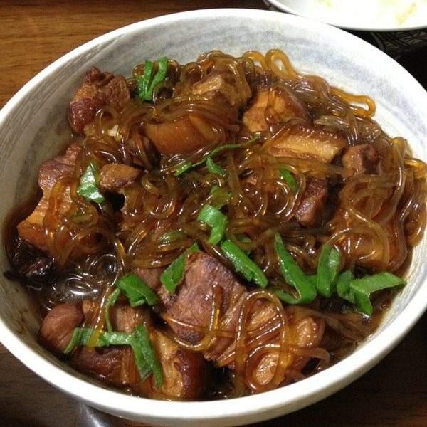 猪肉炖粉条的做法