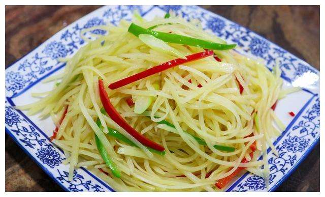 醋溜土豆丝的做法