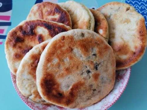 黑米馅饼的做法