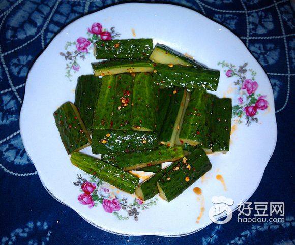 糖醋黄瓜条的做法