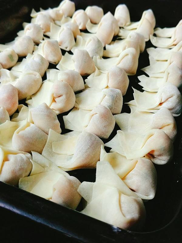 蟹肉馄饨做法